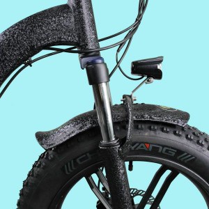 750w electric bike front and rear fenders