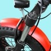 350w electric bike Mechanical front suspension