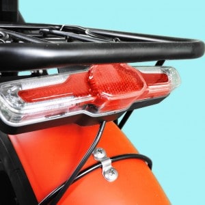 350w electric bike rear warning light